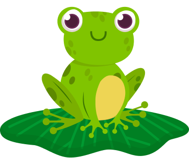 Cute frog